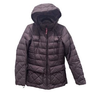 North Face 550 Down Coat Hooded 7 Pockets